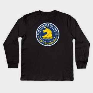 Boston marathon Kids Long Sleeve T-Shirt